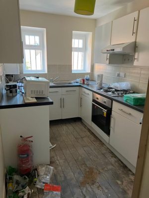 Before kitchen